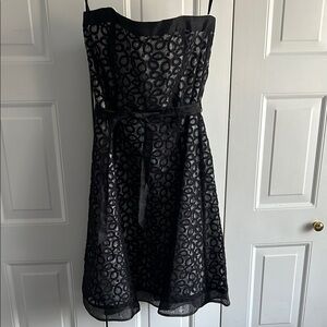 Elegant Black Lace Dress
